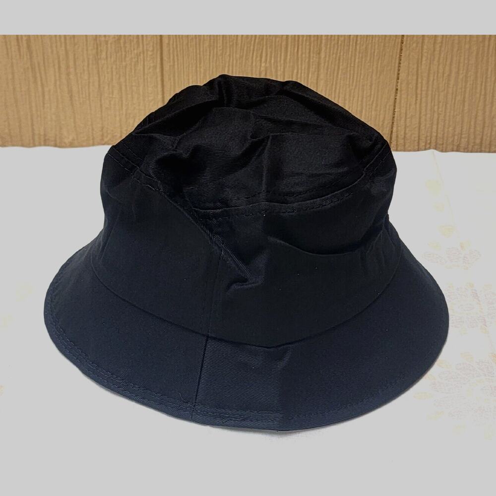 Unisex Protective Fisherman Hat Outdoor Sun Cap Black One Size